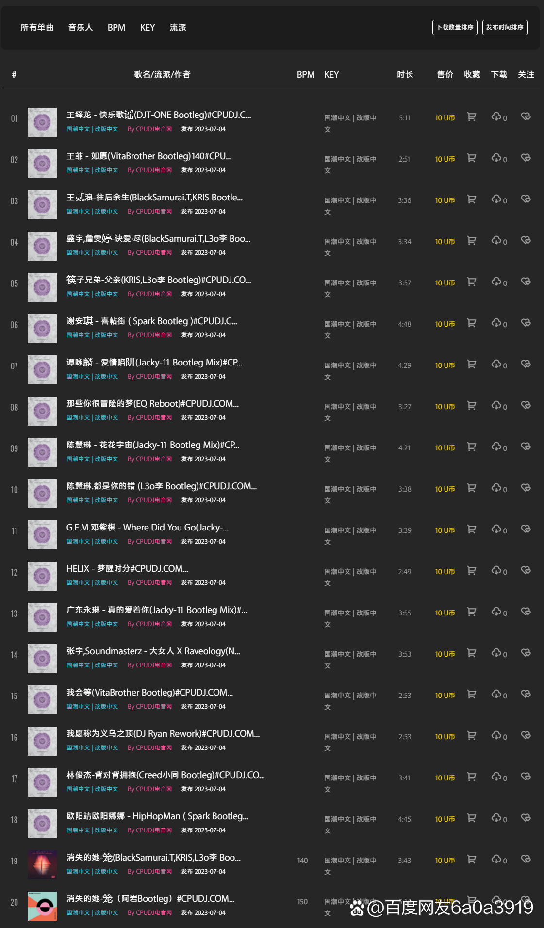 探索音乐世界，寻找可以下载DJ舞曲的网站